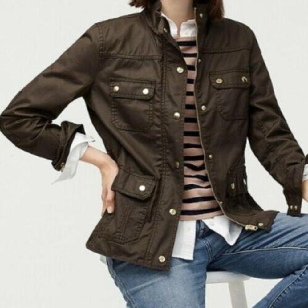 J.Crew Relaxed Fit Boyfriend Field Jacket